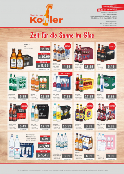 Aktuelles ANgebot gültig bis 13.06.2026